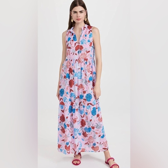 BB DAKOTA tropic of the day dress in pink XS - Picture 4 of 6